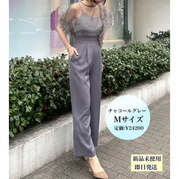 [ 미사용 새상품 ] 러그나문 LADY 튤 도킹 콤비네존 M 사이즈