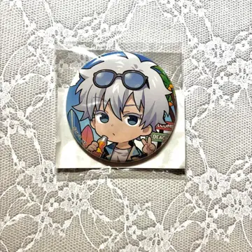 주술회전 마루쿠지 Aloha vibes 캔뱃지 고죠