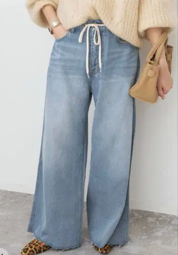 스픽앤스팬 데님 팬츠