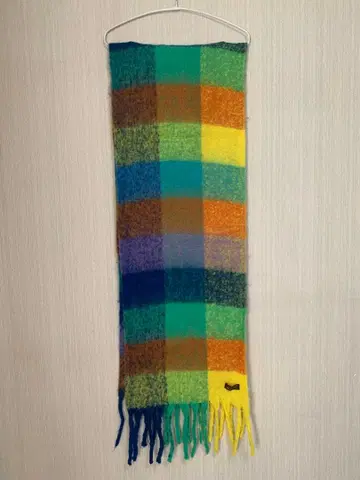 멀티 컬러 프린지 스톨