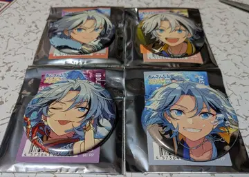 앙상블 스타즈!! 홍월 타키이부키 캔뱃지 4개 세트