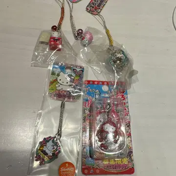 헬로키티 스트랩 5세트