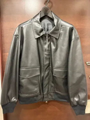 [ 미사용 새상품 ] 다케오 키쿠치 A-2 합성 가죽 블루종