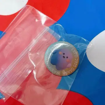 오사카 만박 독일 서큘러 핀 배지