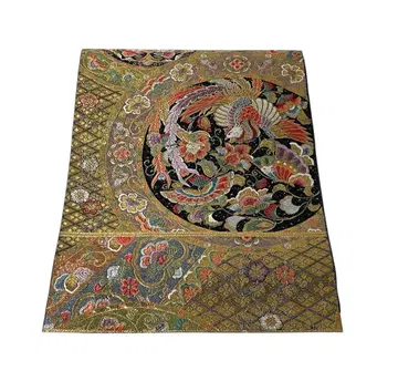 [ 일품 ] 후쿠로 오비 텐표마루호오몬 도서 금박 기모노 오비 일본 의류