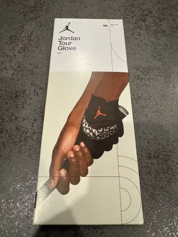 조던 투어 글러브 ML 블랙/레드