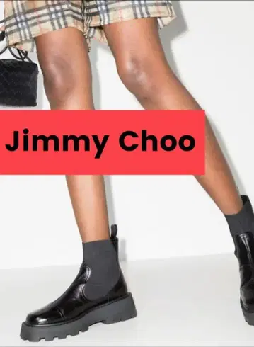 새상품급 Jimmy Choo 37 블랙 부츠