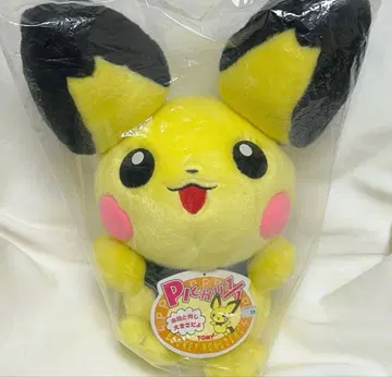 포켓몬 TOMY 초기 피츄 등신대 봉제 인형 1/1 택 포함