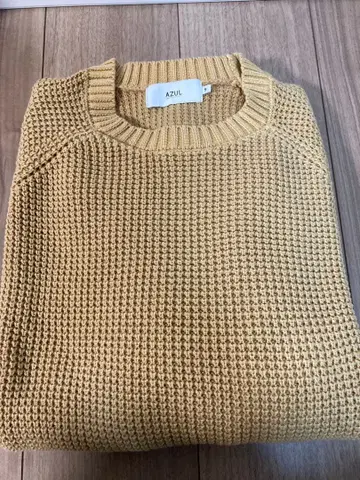 AZUL 베이지 니트 스웨터 S 사이즈