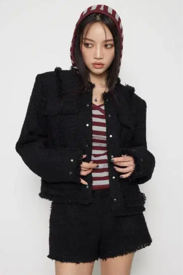 COMPACT TWEED 자켓 러그아젬 완판템