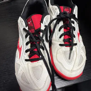Mizuno 테니스화 화이트/레드