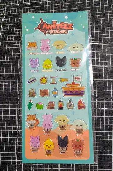 ANTITEEZ in TREASURE 스티커 시트