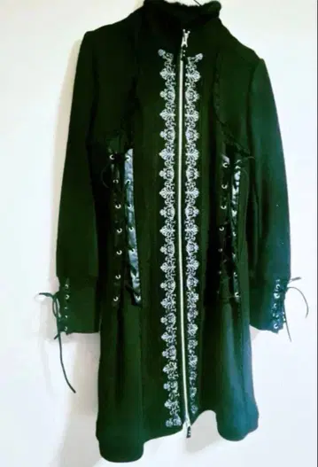 오즈 클로체 더블 집업 코트 (원피스)