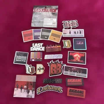 BIGBANG LAST DANCE 스티커 세트