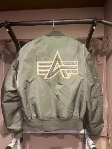 90s alpha industries ma-1 플라이트 자켓 USA제