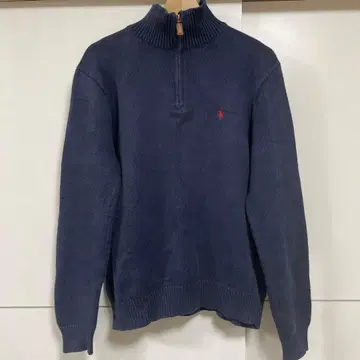 Polo 네이비 니트 스웨터