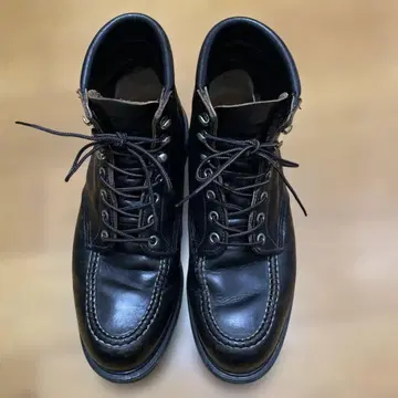 새상품급 깃털 택 90'S 레드윙 8133 슈퍼 밑창 블랙 9 1/2D