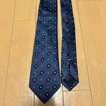 FRANCO BASSI 네이비 도트 넥타이