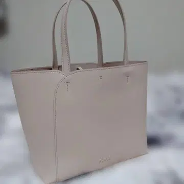 FURLA 핑크 베이지 토트백