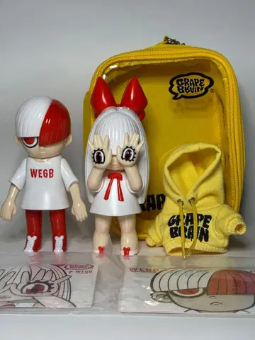 GRAPE BRAIN 니기루짱 노리쿤 소프트 비닐 WEGB 굿즈 세트