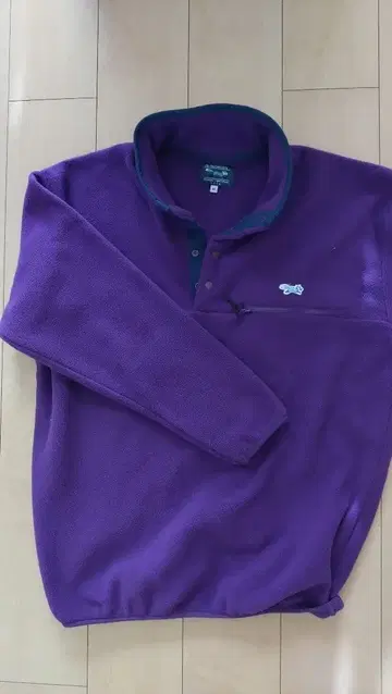 [ 미사용 ] The Fox Collection 플리스 자켓 M 보라색