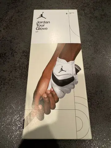 조던 투어 글러브 S 화이트/블랙