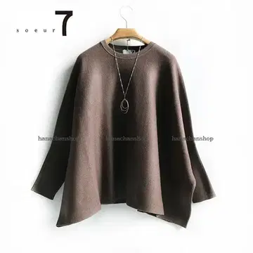 정가 15400엔 [ 새상품 ] 스콧 클럽 야마다야 래글런 돌먼 니트