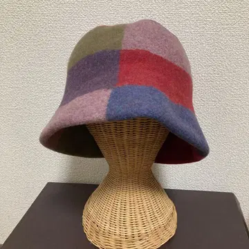 시빌라 울 100% 버킷햇 햇 일본제