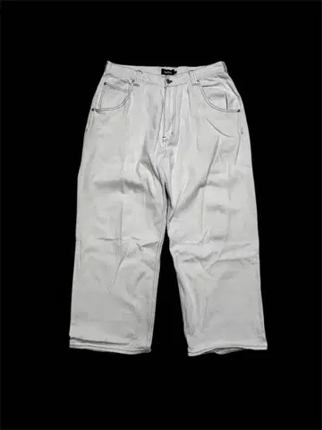 XLARGE 화이트 데님 36 스케이트보드 스트릿 sk8 y2k