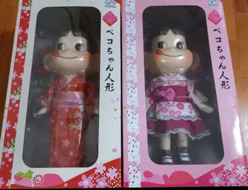 페코짱 인형 세븐일레븐 한정판 기모노 드레스 봄 나들이 기모노 2체 세트