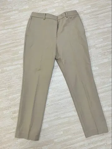 [ 새상품급 ] PLST 베이지 코튼 블렌드 스틱 팬츠 XXL