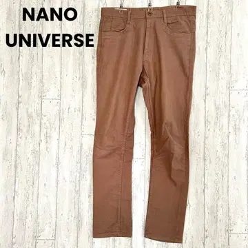 나노 유니버스 코튼 팬츠 38 스트레치 브라운
