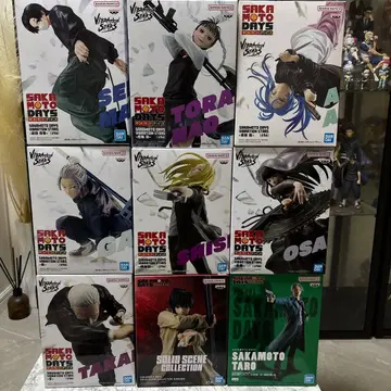 SAKAMOTO DAYS 피규어 9개 세트