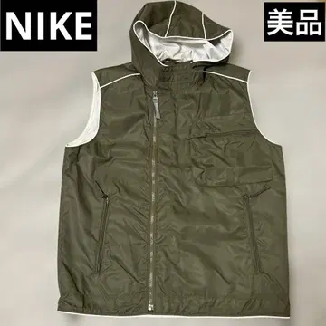 새상품급 Nike 남성용 골프 베스트 사이즈 M 카키
