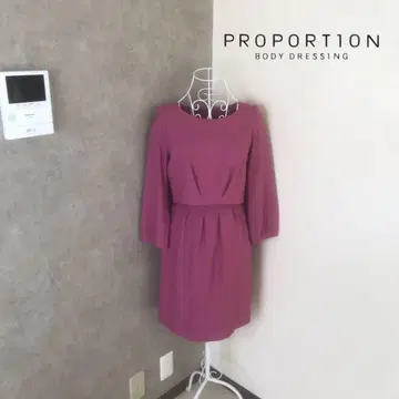 프로포션 바디 드레싱 1회 착용 원피스