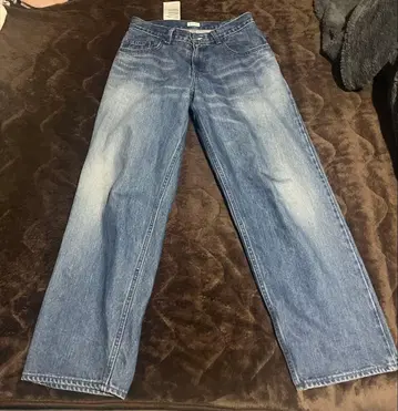 CIOTA 수빈 코튼 배기 데님