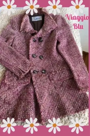 Viaggio Blu 트위드 코트