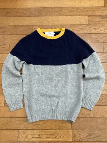 Harley of Scotland/BLUE WORK/셰틀랜드 스웨터