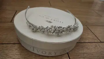 결혼식 티아라 베일 등