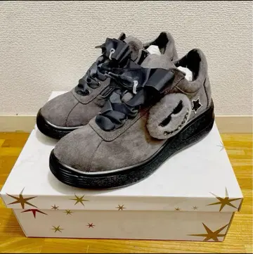 Noubel Voug Relax 복슬복슬 니코짱 와펜 스니커즈 부츠