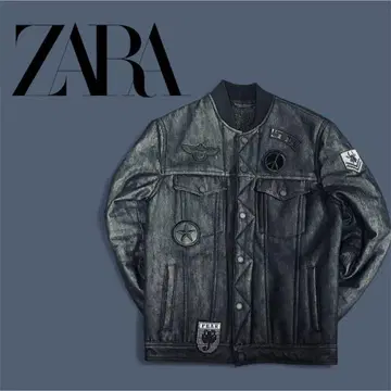 짧은 기장 ZARA 라이더 자켓