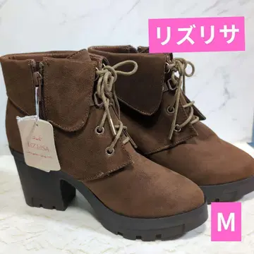 Liz Lisa 브라운 스웨이드 부츠