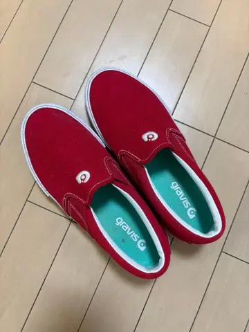 gravis 레드 슬립온 26cm