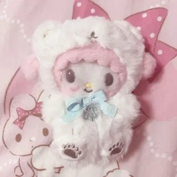 산리오 마이 스위트 피아노 마스코트 홀더  스노우 디자인