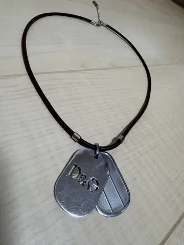 D&G 돌체&가바나 도그 택 목걸이