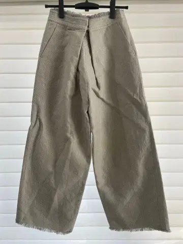 nano-universe 린넨 블렌드 와이드 팬츠 36 사이즈