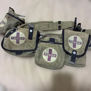 TOUGH JEANSMITH 캔버스 힙색