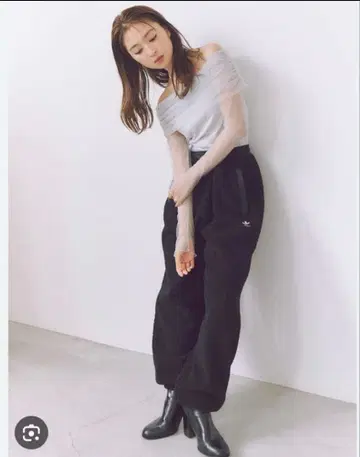 스나이델 [ adidas Originals ] 보아 팬츠 블랙