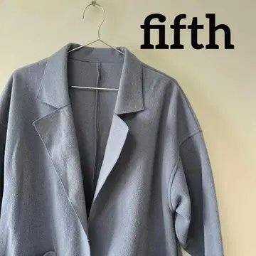 [ fifth ] 롱 코트 포켓 부착 여성용