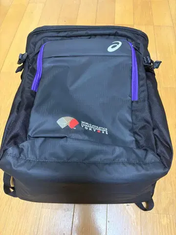 [ 택 포함 미사용 ] 도쿄 2025 세계 육상 ASICS 백팩